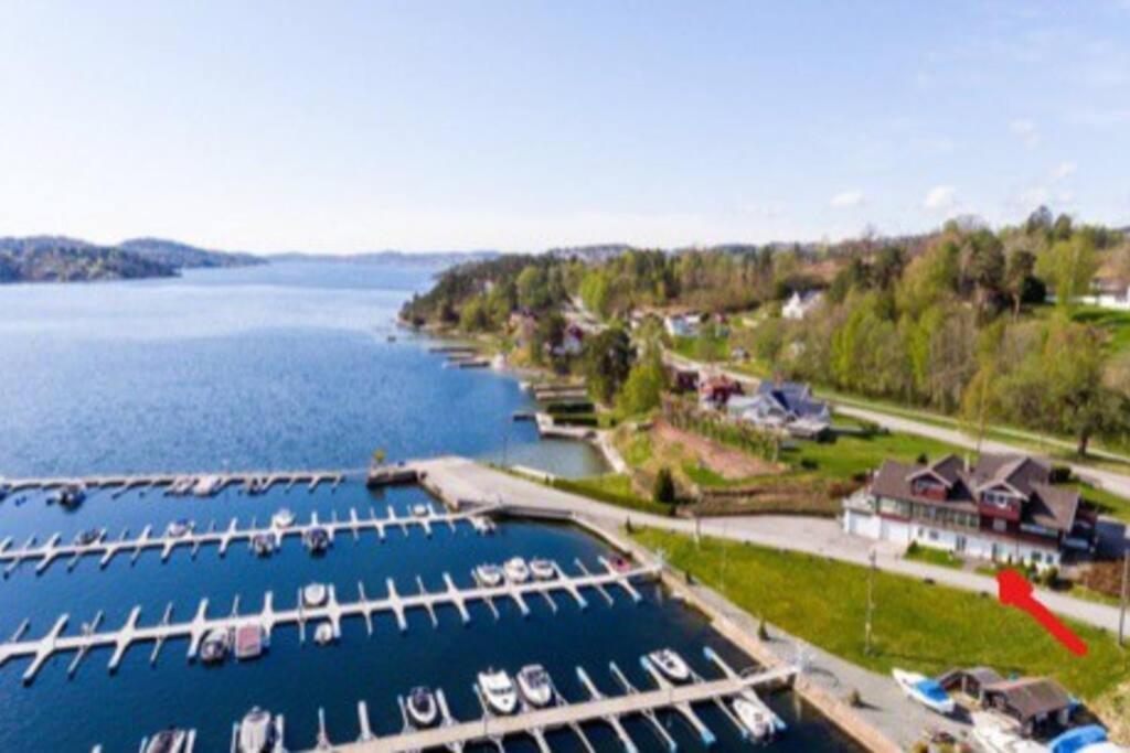 Leilighet Ved Sjoen Med Strand Διαμέρισμα Porsgrunn Εξωτερικό φωτογραφία